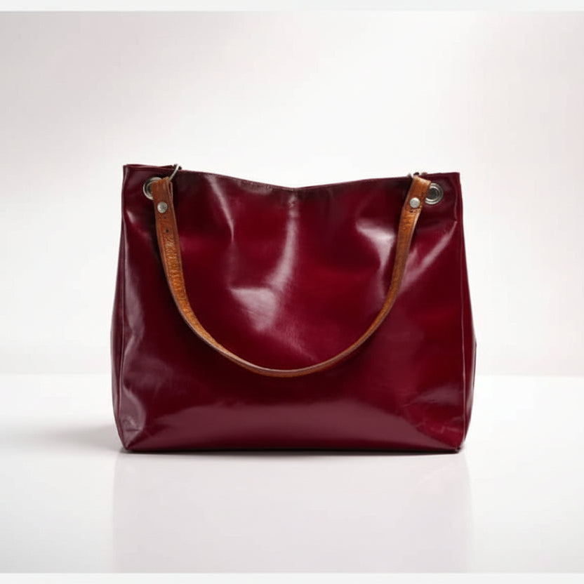 Burnished Crimson Tote